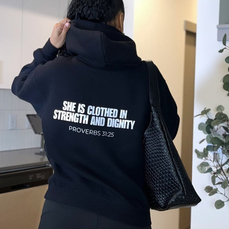 Proverbs 31:25 Hoodie