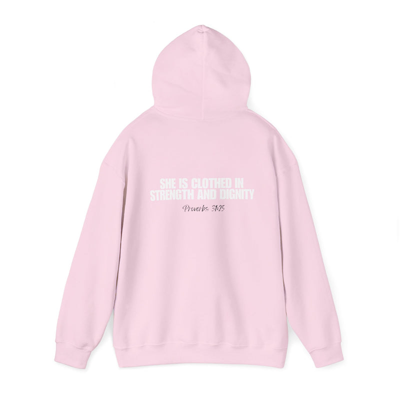 Proverbs 31:25 Woman's Hoodie