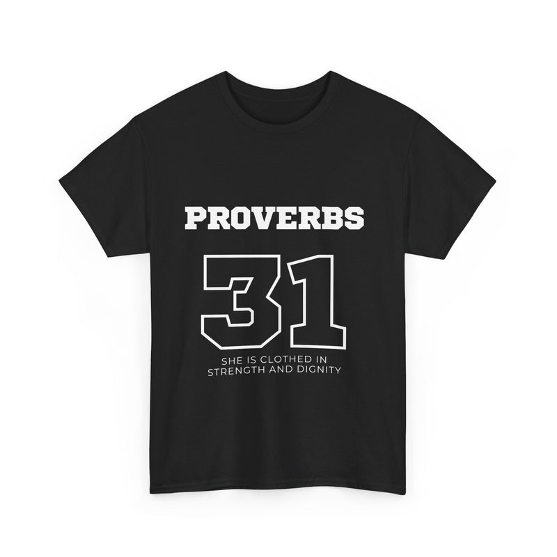 The Proverbs Girlie Varsity T-Shirt