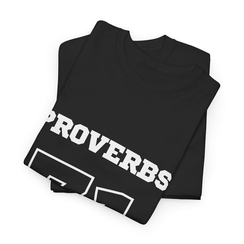 The Proverbs Girlie Varsity T-Shirt