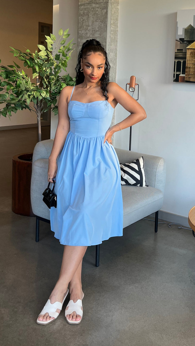 Sara A-Line Modest Dress