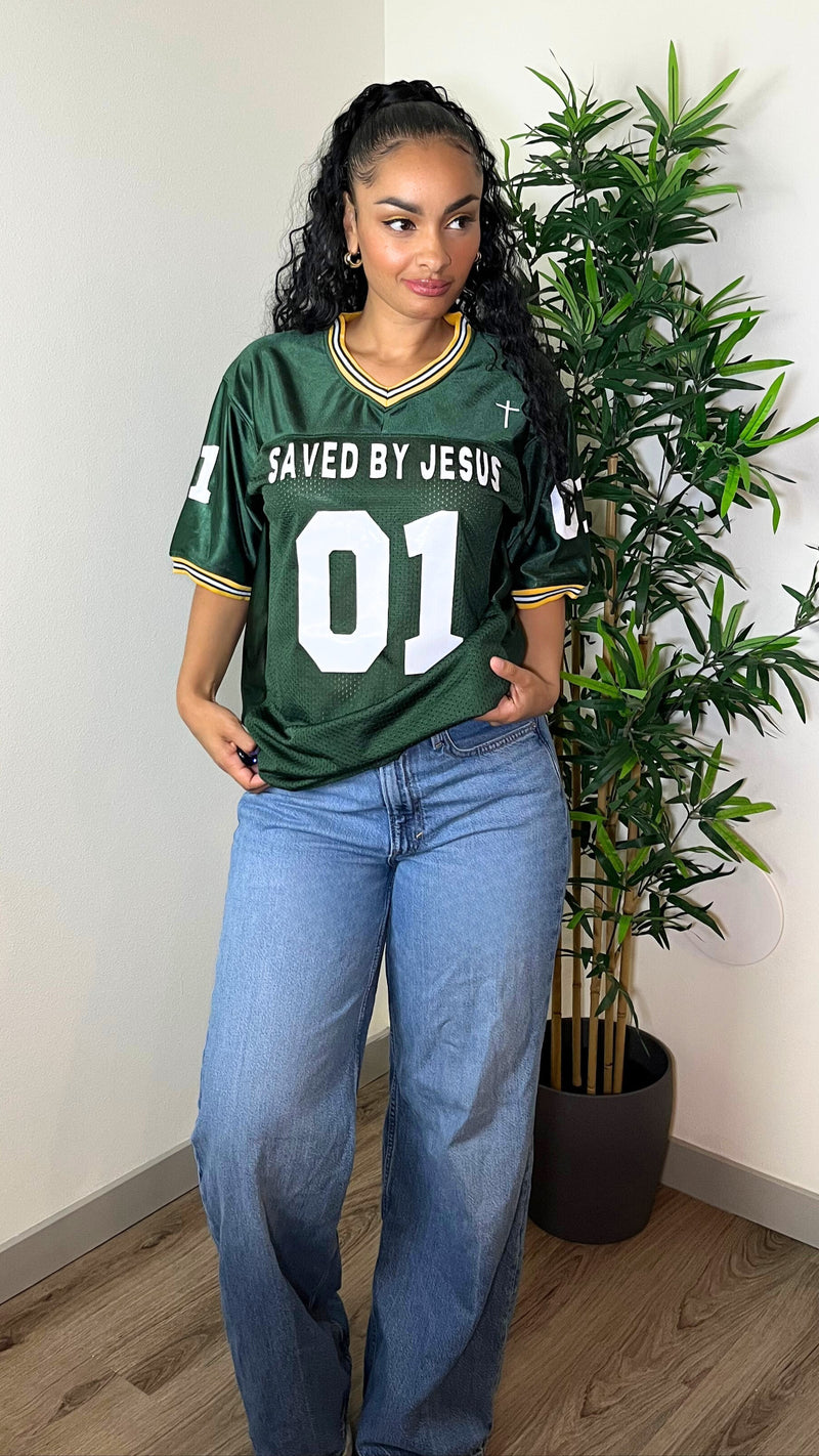 Saved by Jesus Jersey