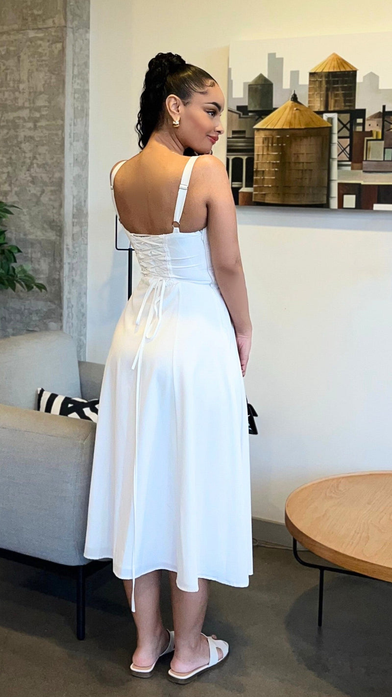 Mary Front Slit Modest Dress