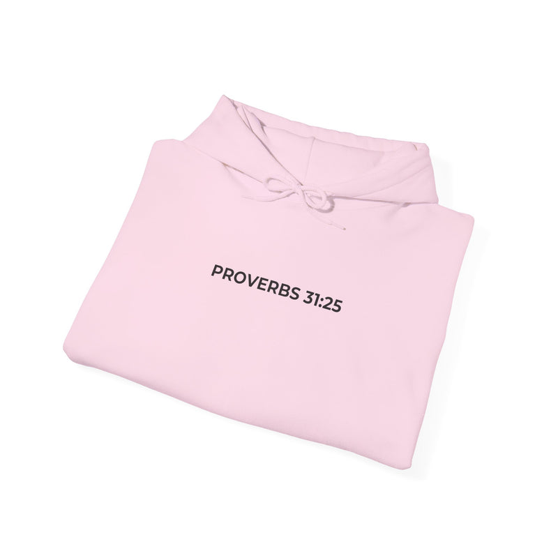 Proverbs 31:25 Woman's Hoodie