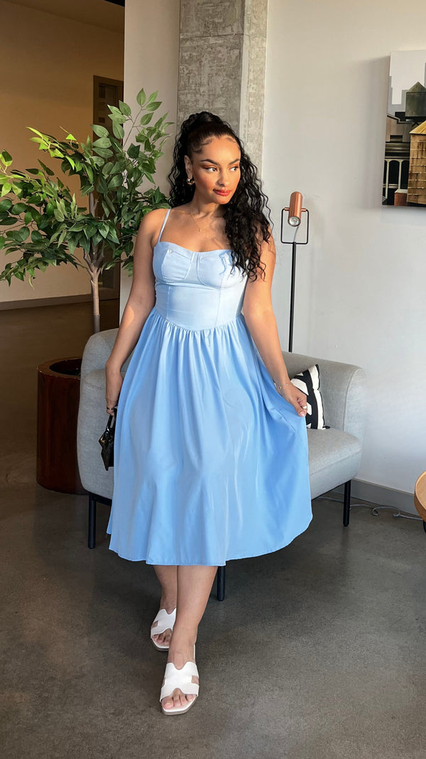 Sara A-Line Modest Dress