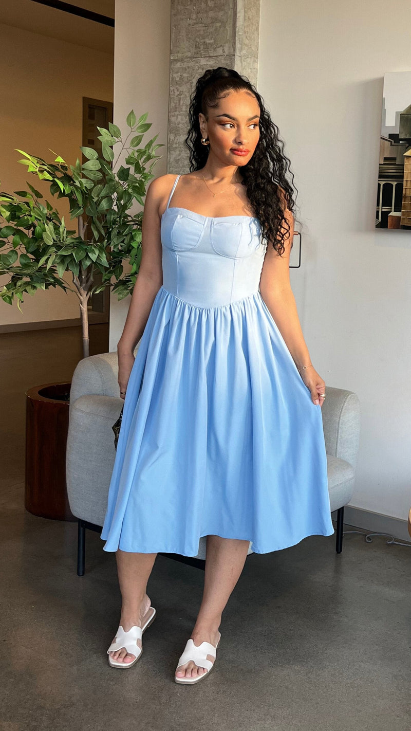 Sara A-Line Modest Dress