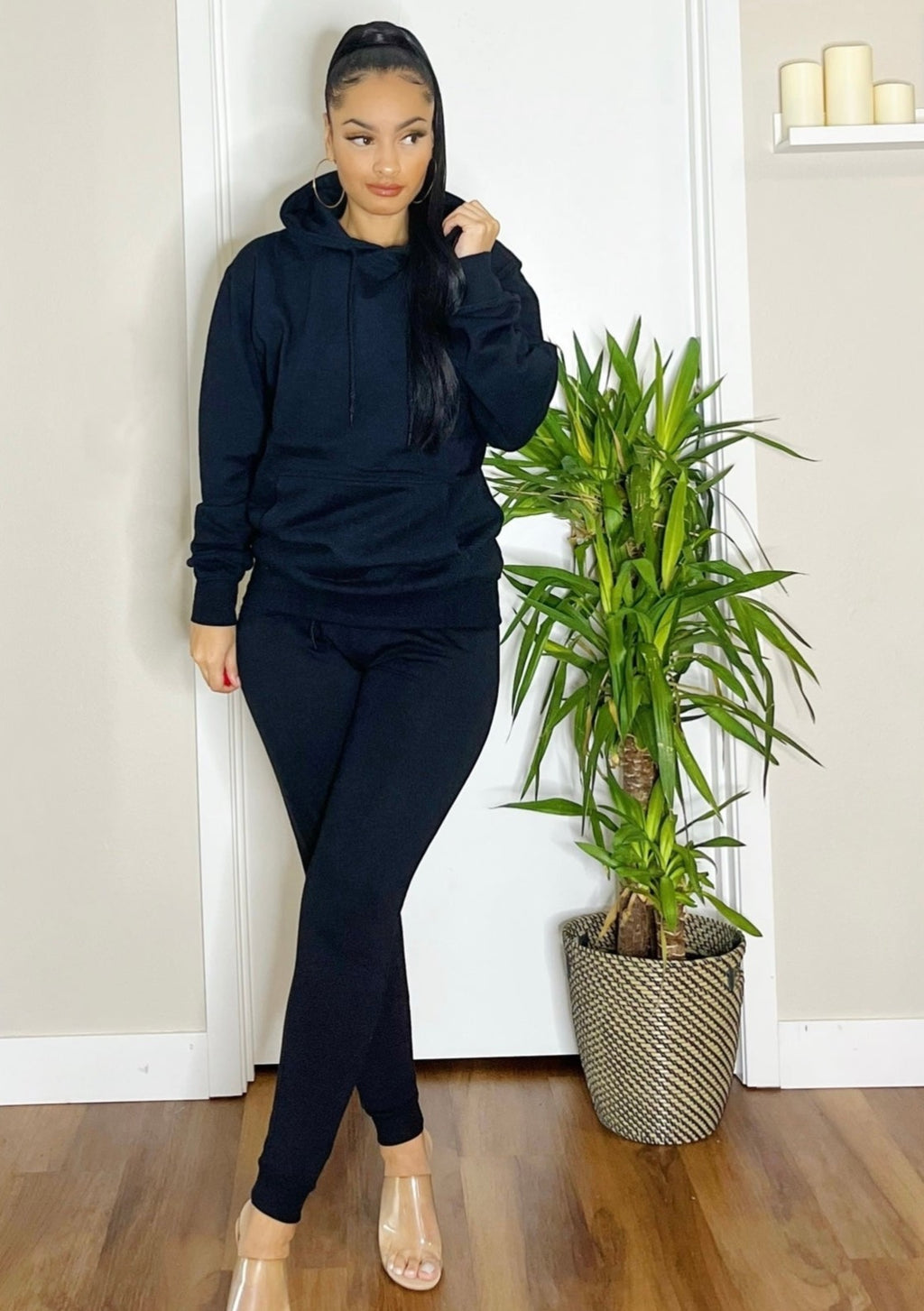 Chic And Cozy Jogger Set