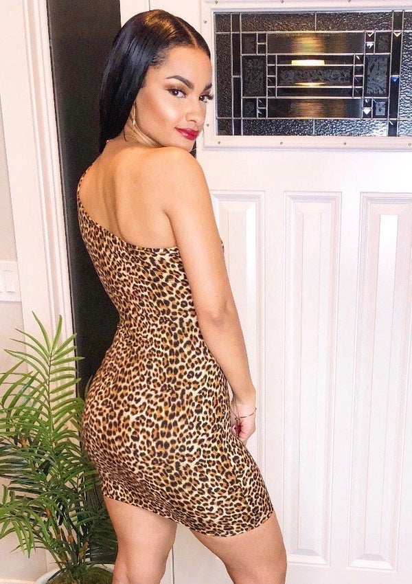 Killin' Em Leopard Mini Dress